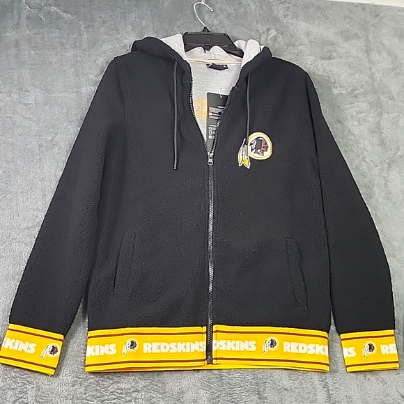 NFL Other - NFL Team Apparel Redskins zip up fleece Hoodie. NWT . Size S